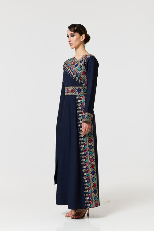 Tala Dress - Navy