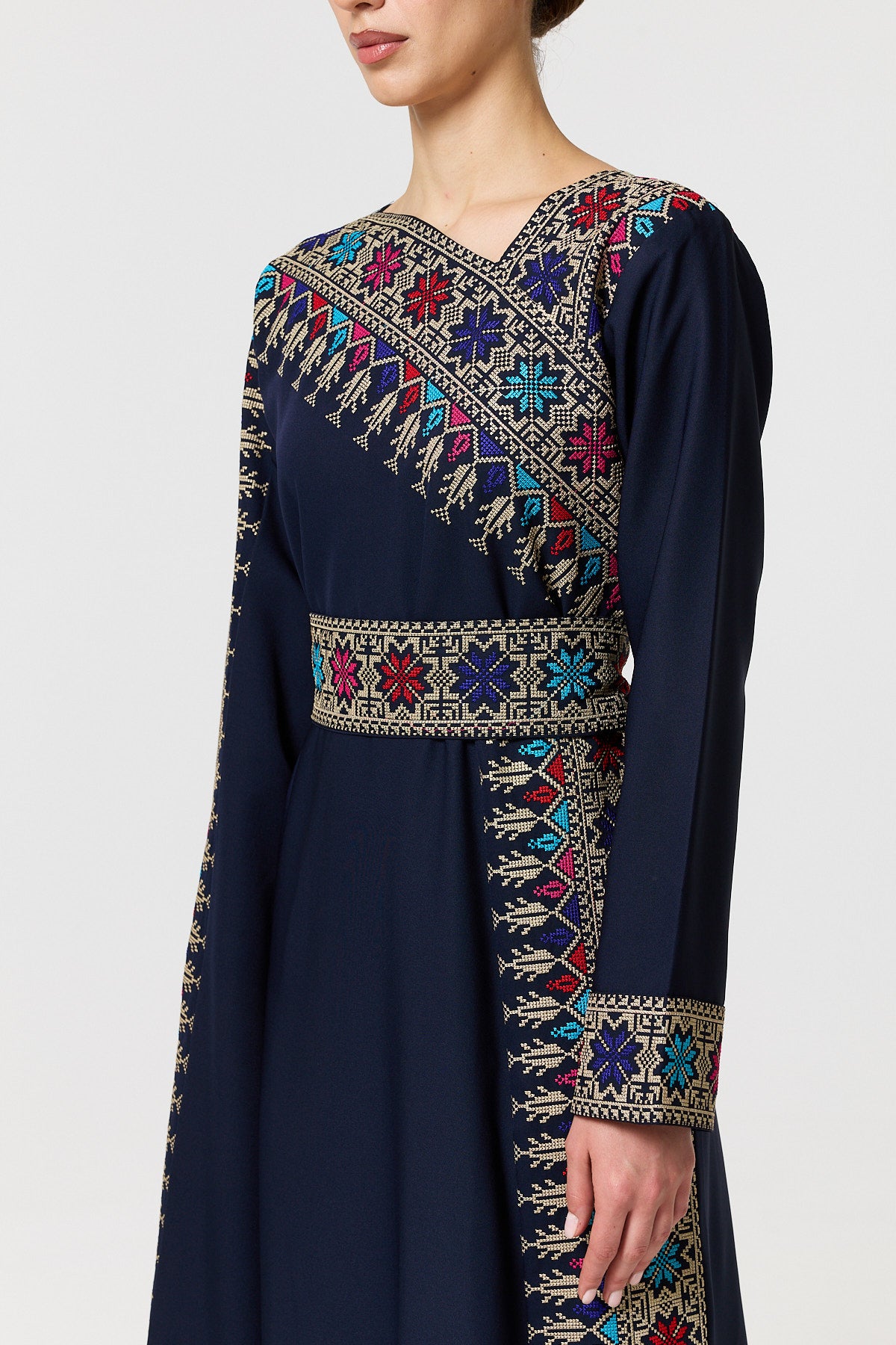 Tala Dress - Navy