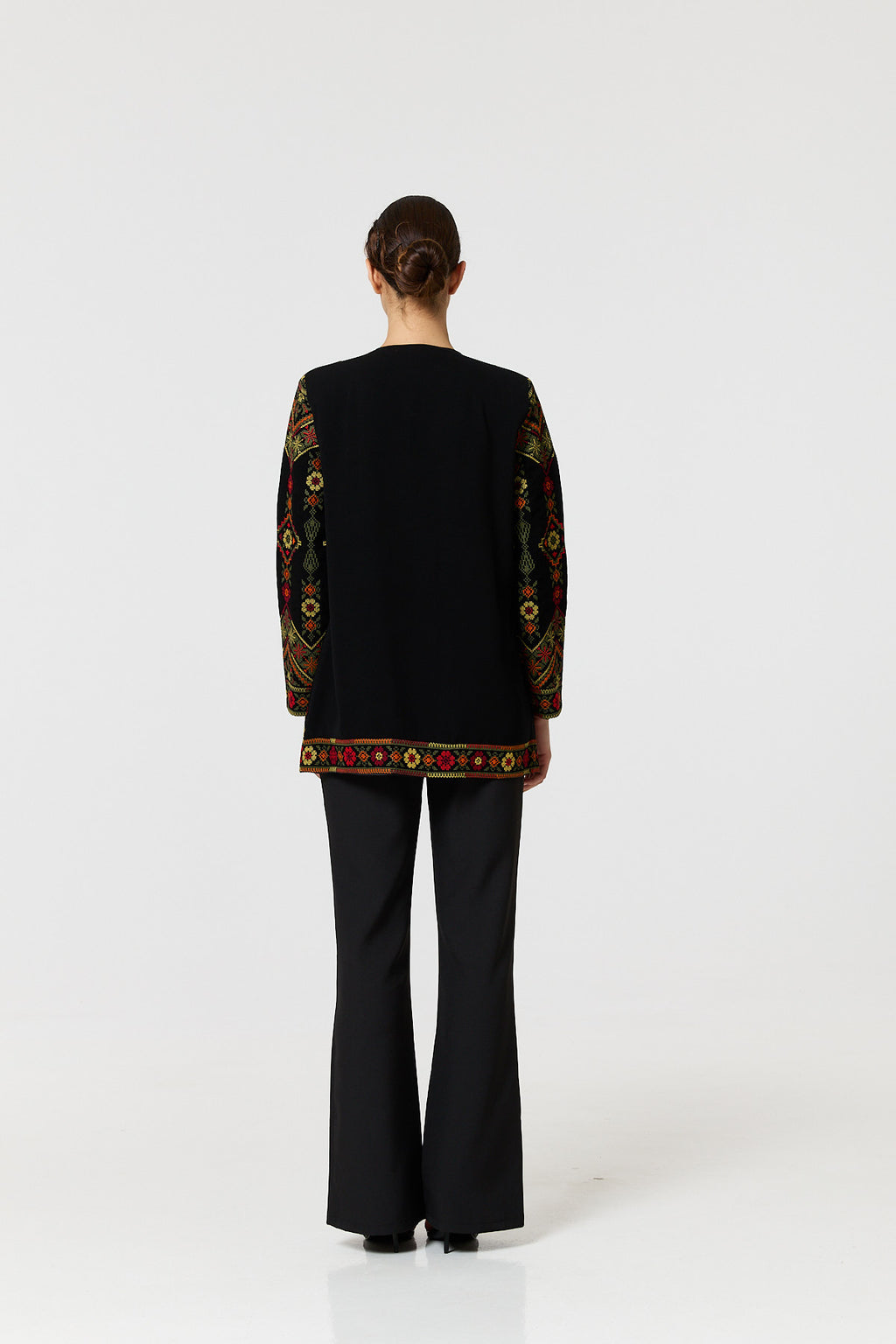 Taneem Jacket - Black Multi