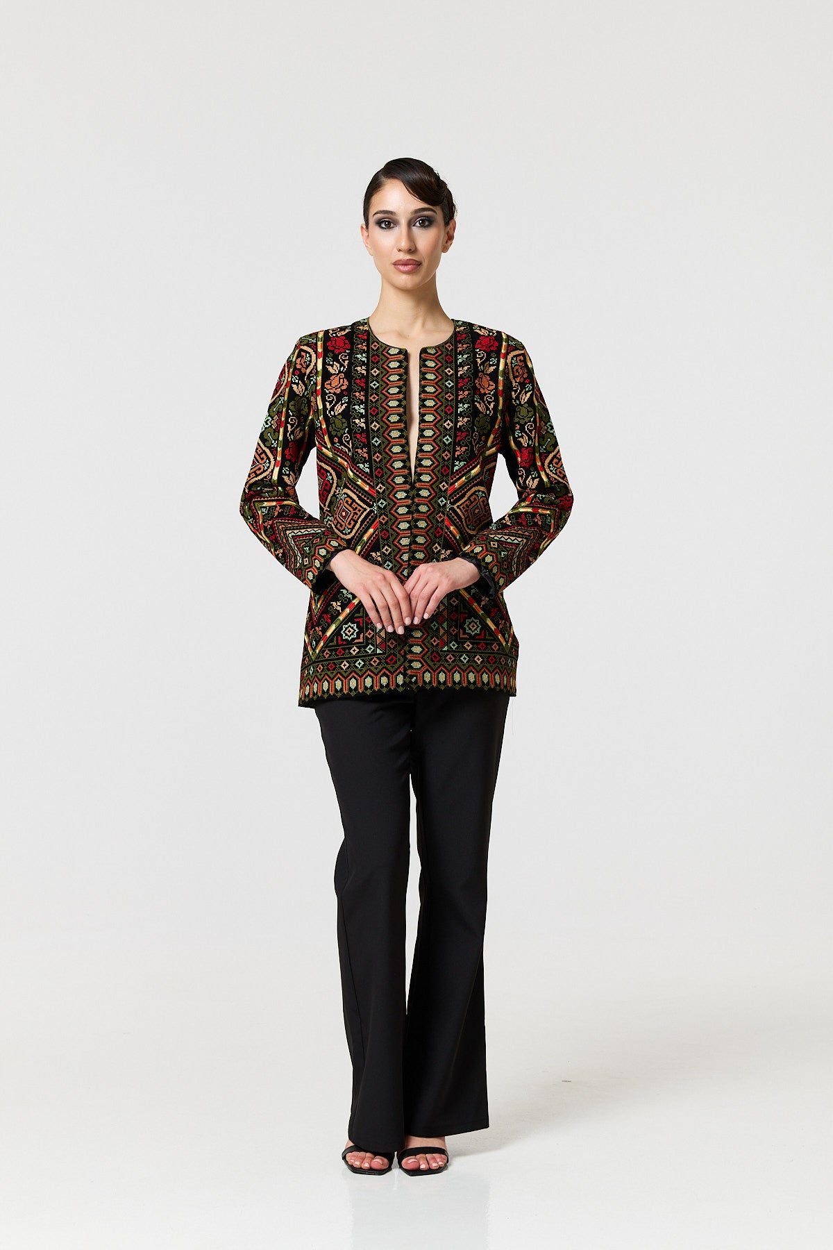 Tarab Jacket - Black Multi