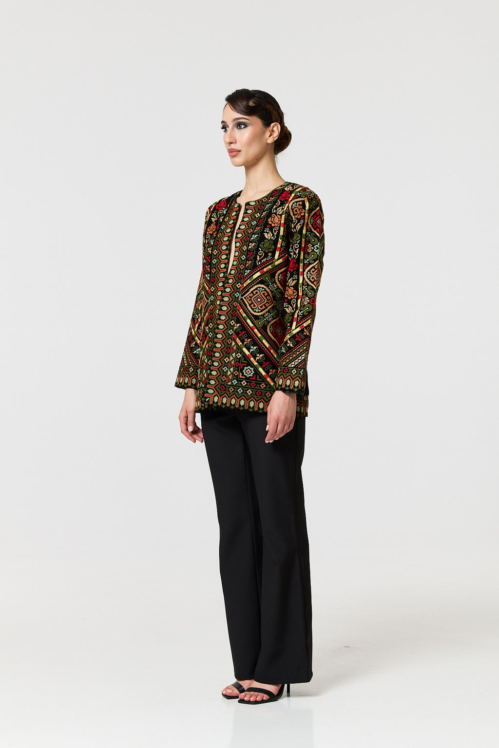 Tarab Jacket - Black Multi