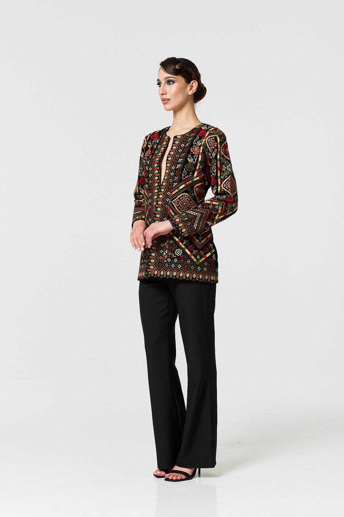 Tarab Jacket - Black Multi