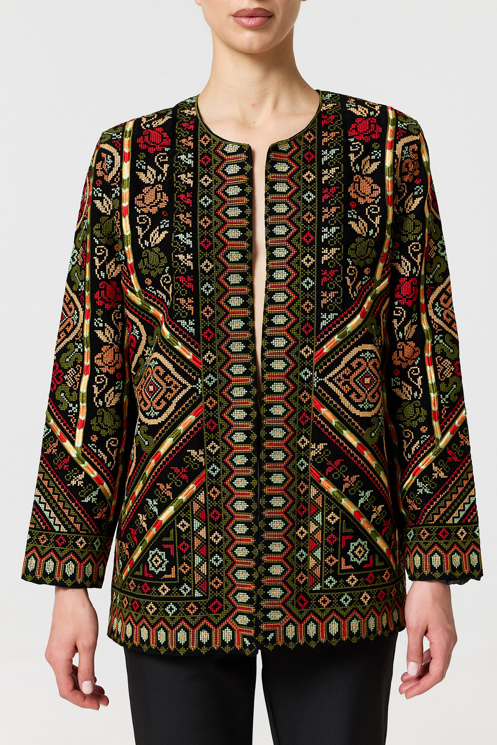 Tarab Jacket - Black Multi