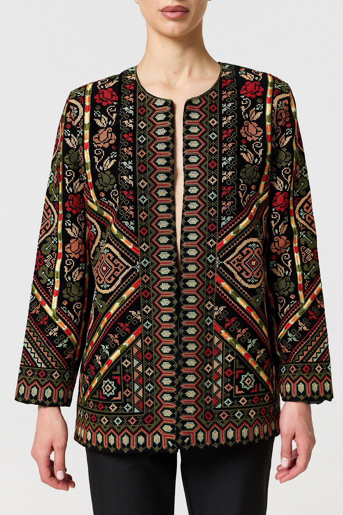 Tarab Jacket - Black Multi