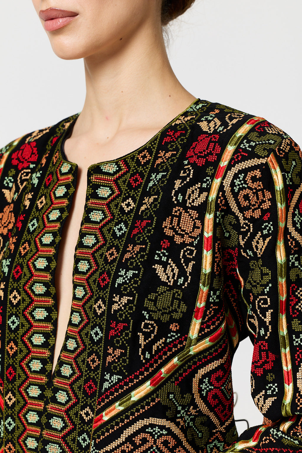 Tarab Jacket - Black Multi