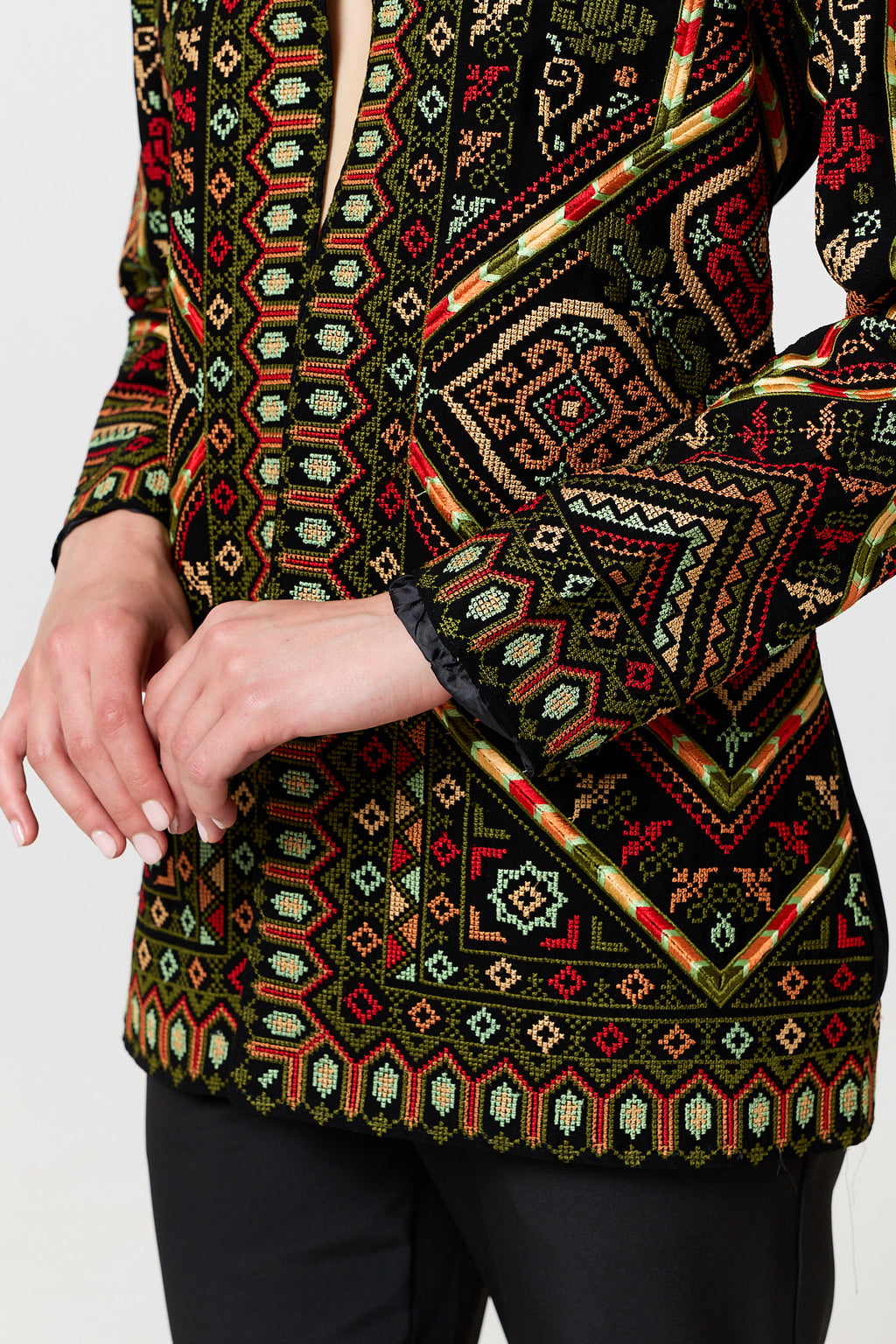 Tarab Jacket - Black Multi
