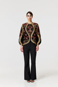 Tarana Jacket - Black Multi