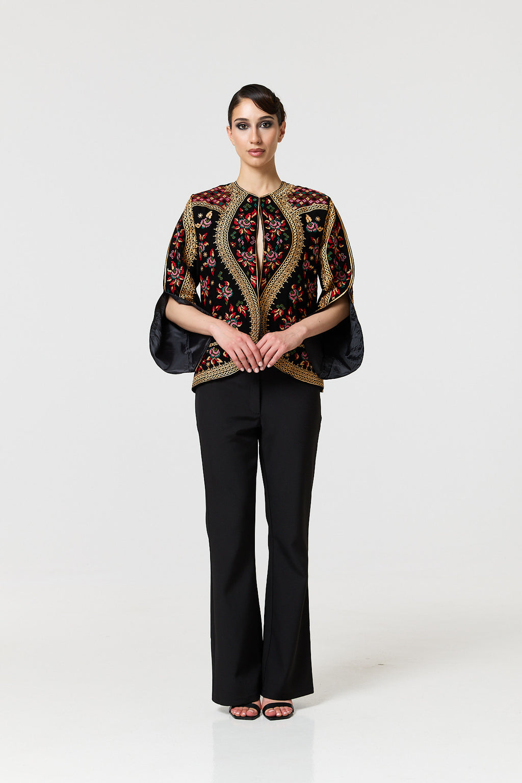Tarana Jacket - Black Multi