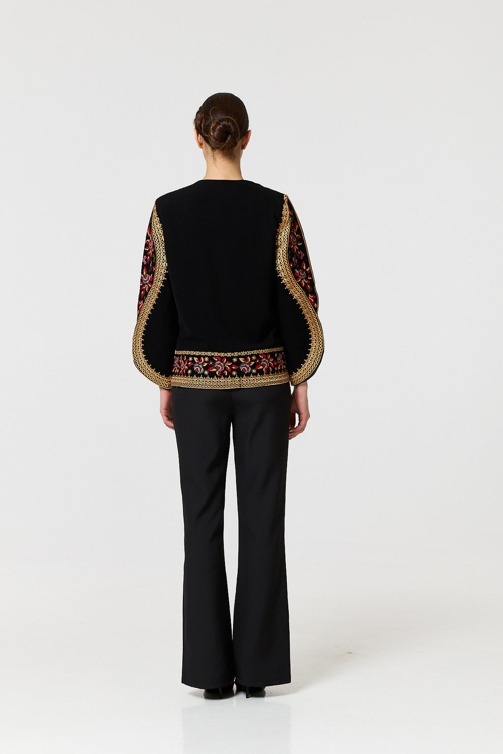 Tarana Jacket - Black Multi