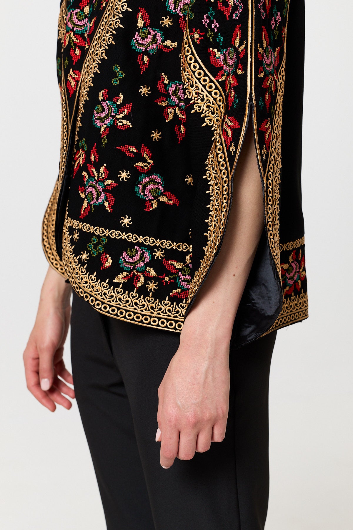 Tarana Jacket - Black Multi