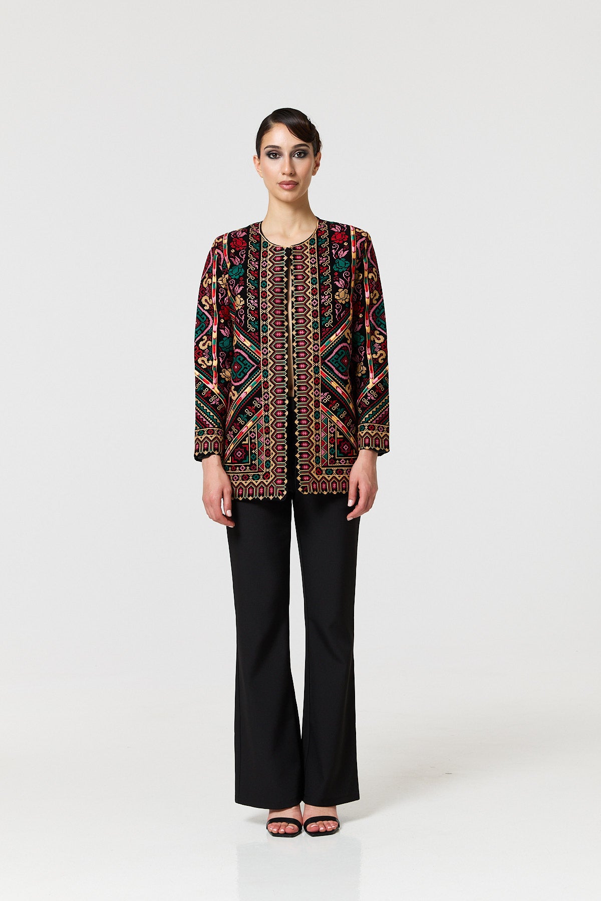 Tawhida Jacket - Black Multi