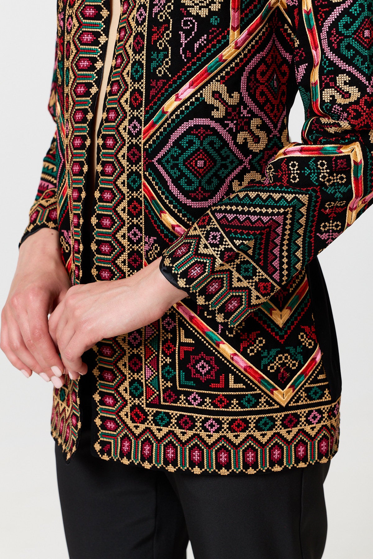 Tawhida Jacket - Black Multi