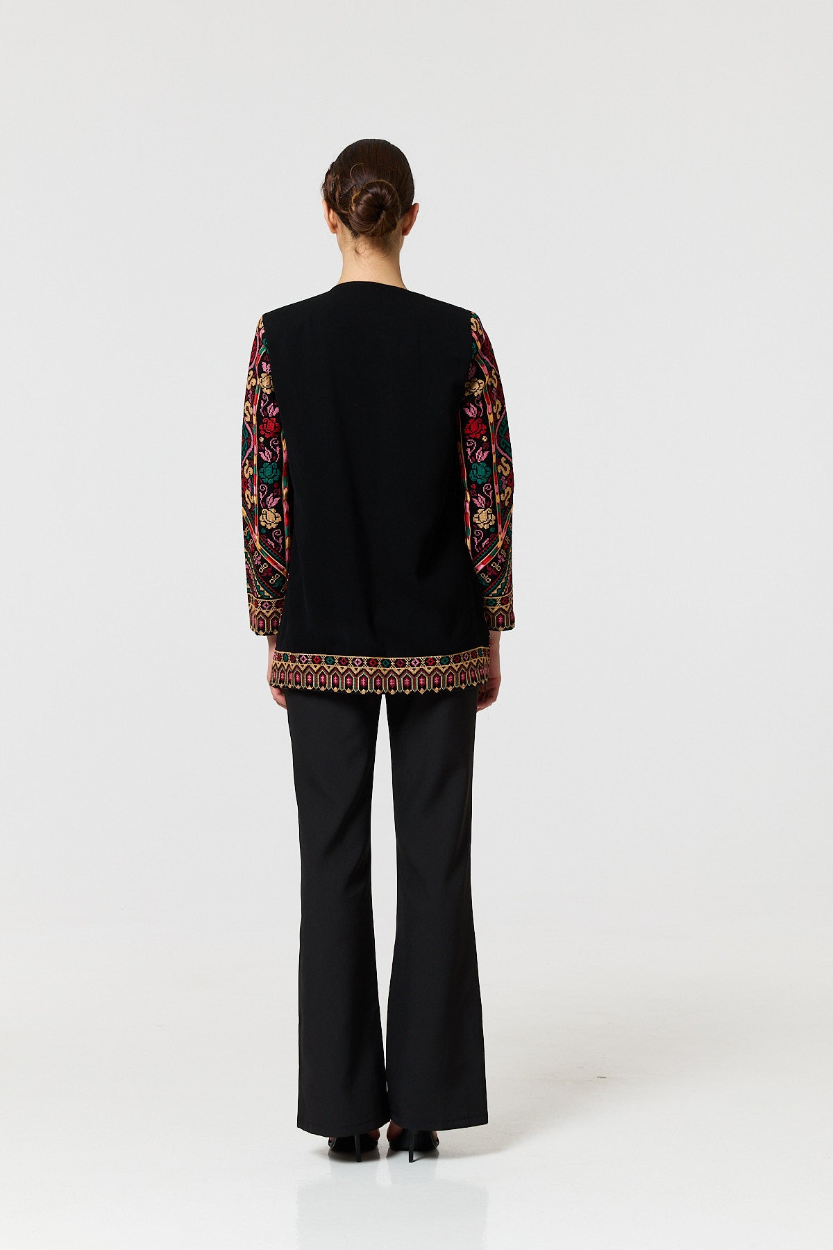 Tawhida Jacket - Black Multi