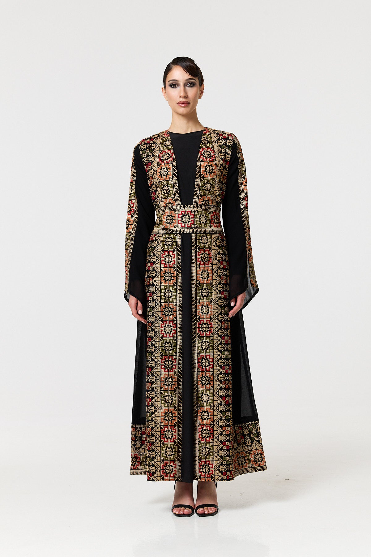 Tayma Kaftan - Black