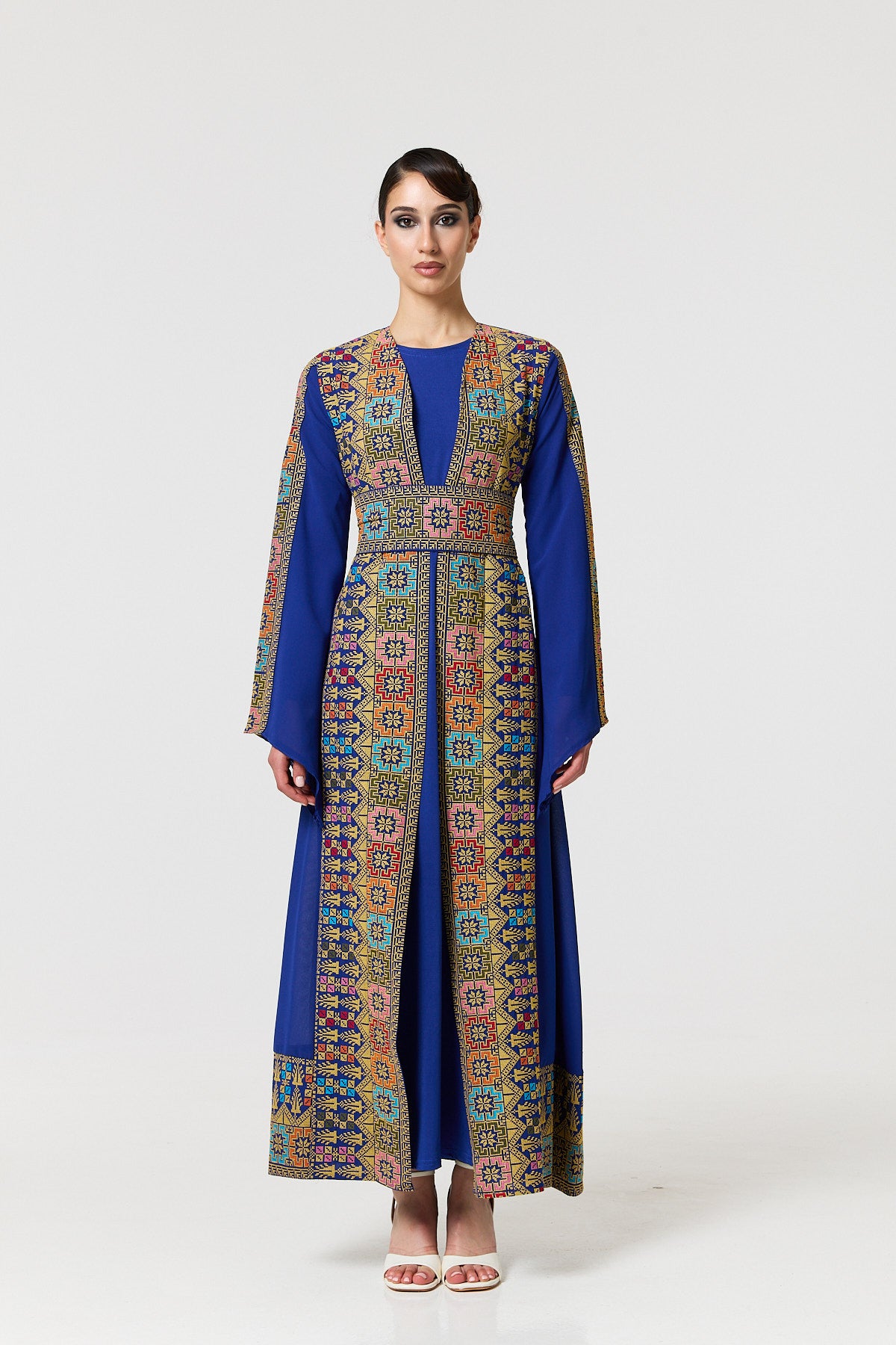Tayma Kaftan - Blue