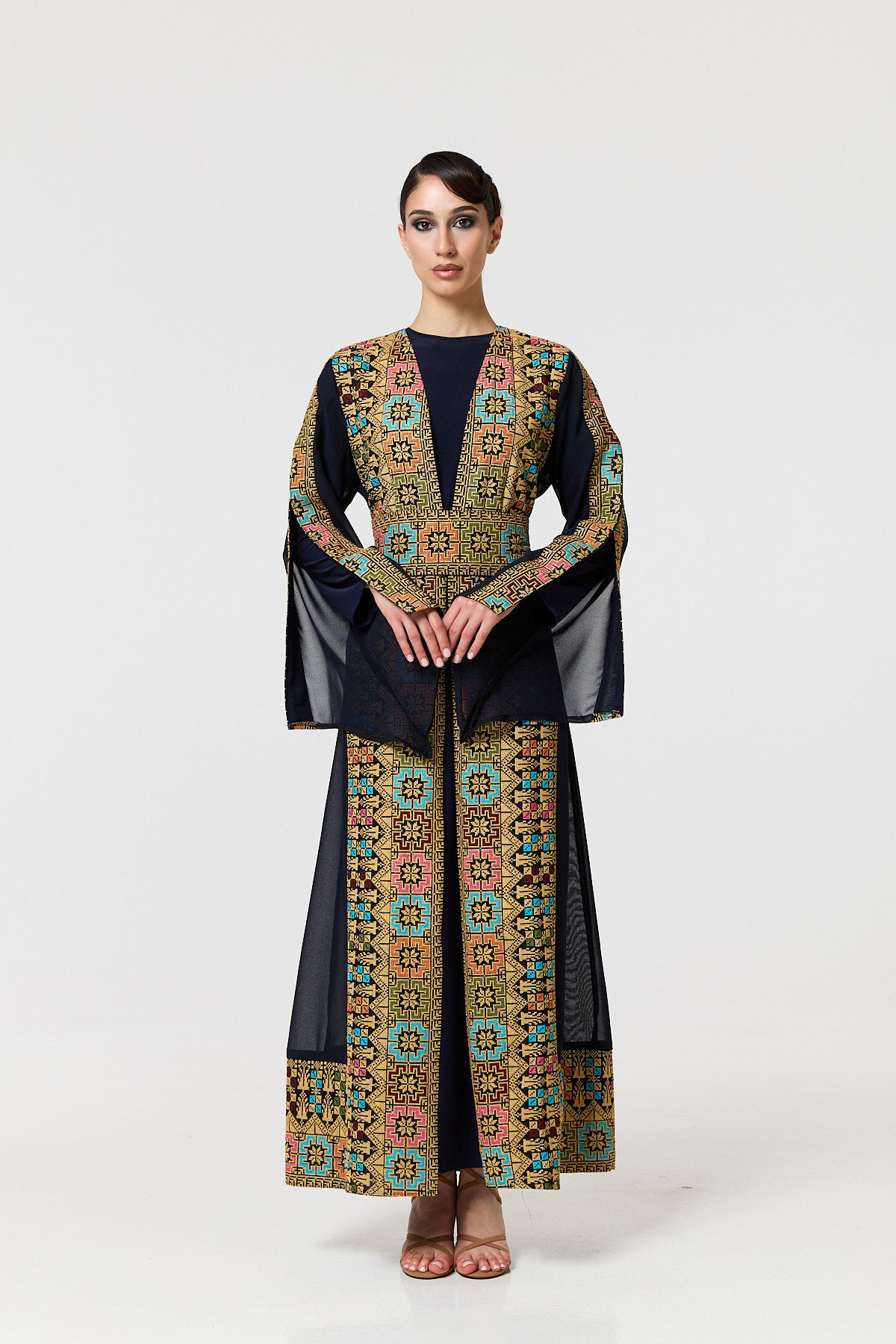 Tayma Kaftan - Navy