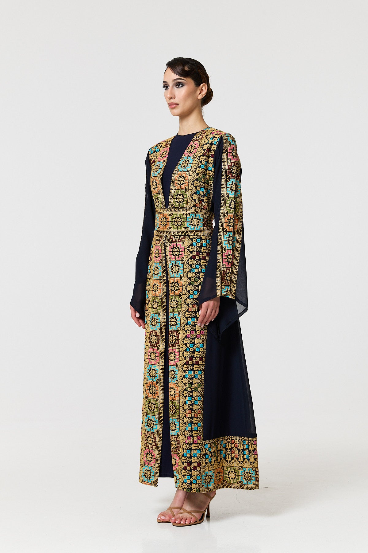Tayma Kaftan - Navy