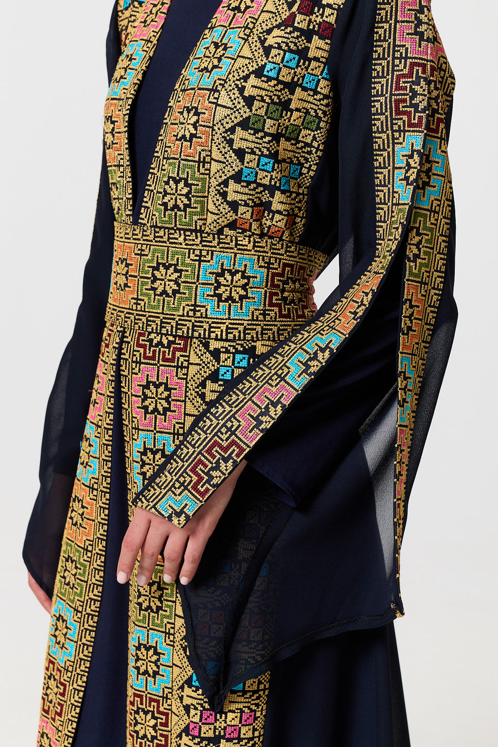 Tayma Kaftan - Navy