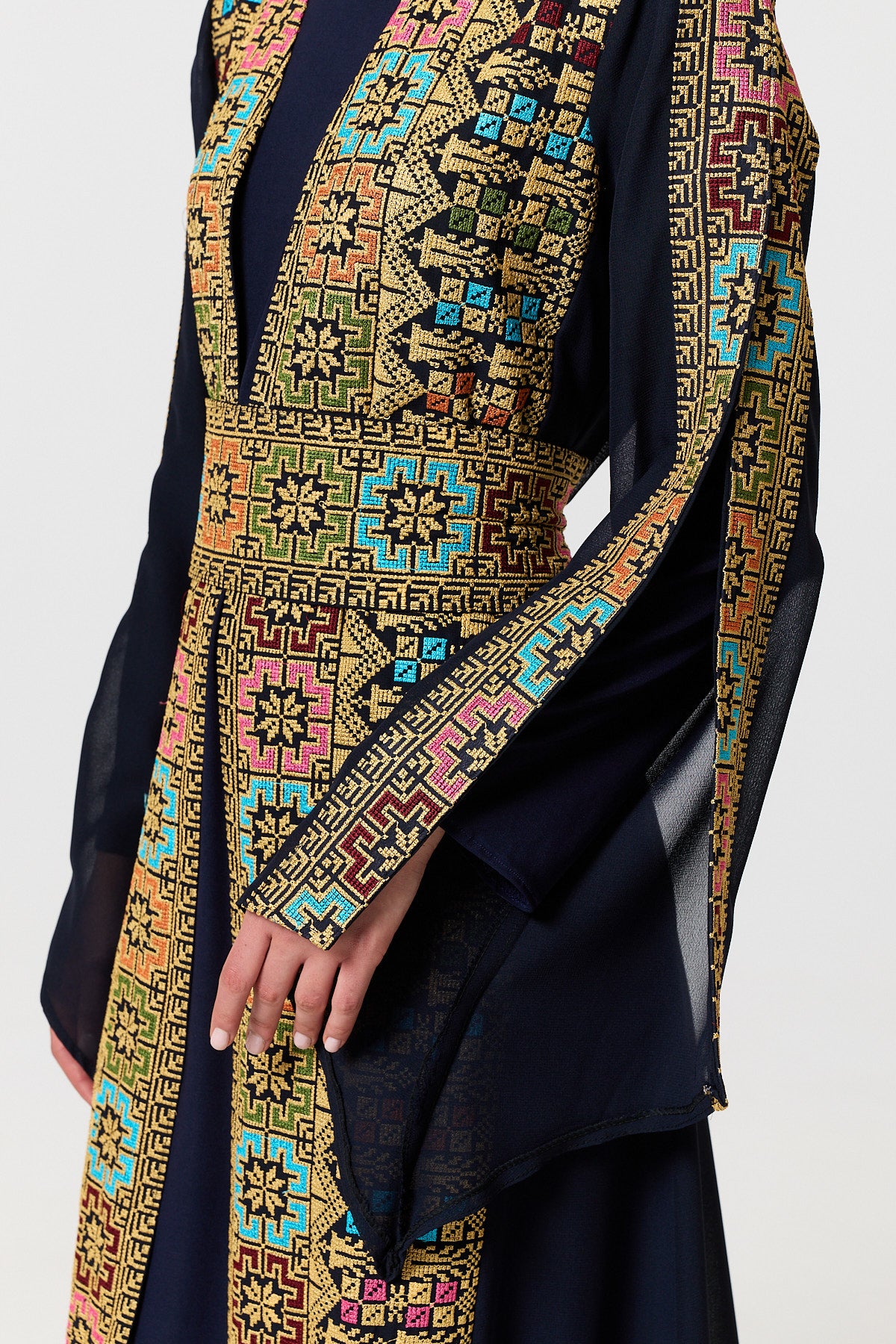 Tayma Kaftan - Navy
