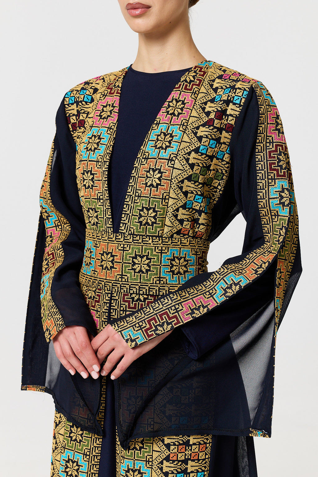 Tayma Kaftan - Navy