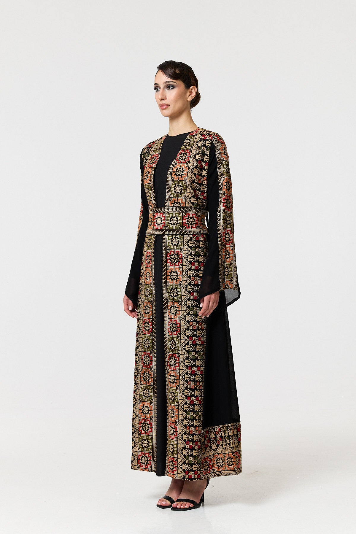 Tayma Kaftan - Black