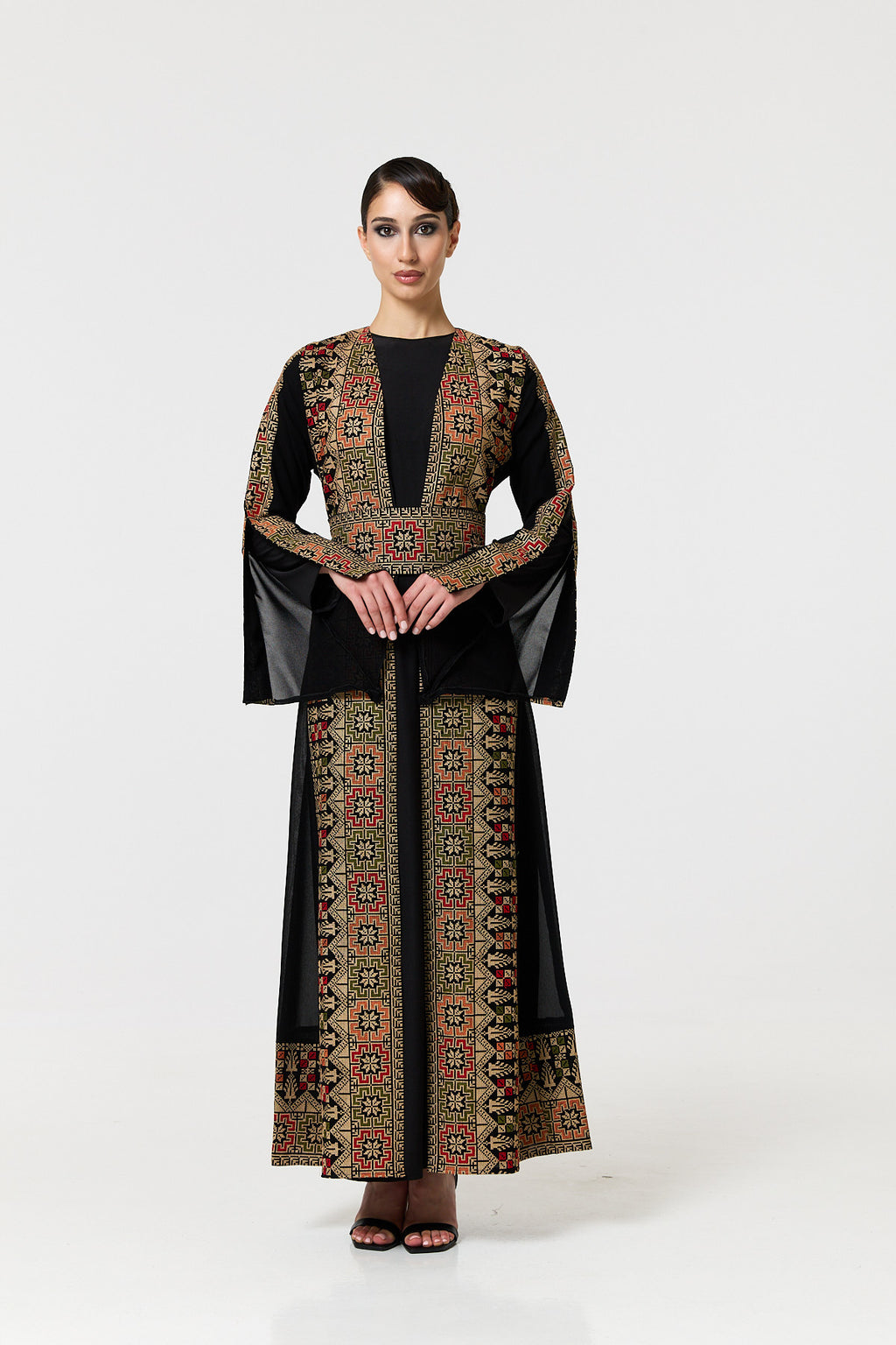Tayma Kaftan - Black