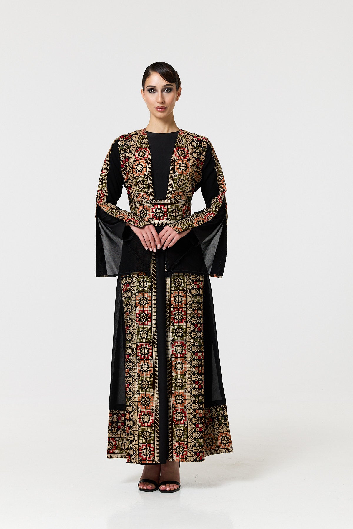Tayma Kaftan - Black