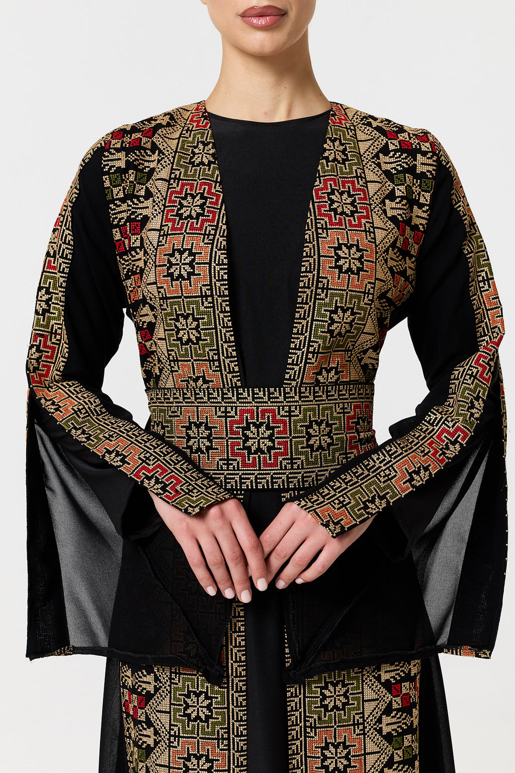 Tayma Kaftan - Black