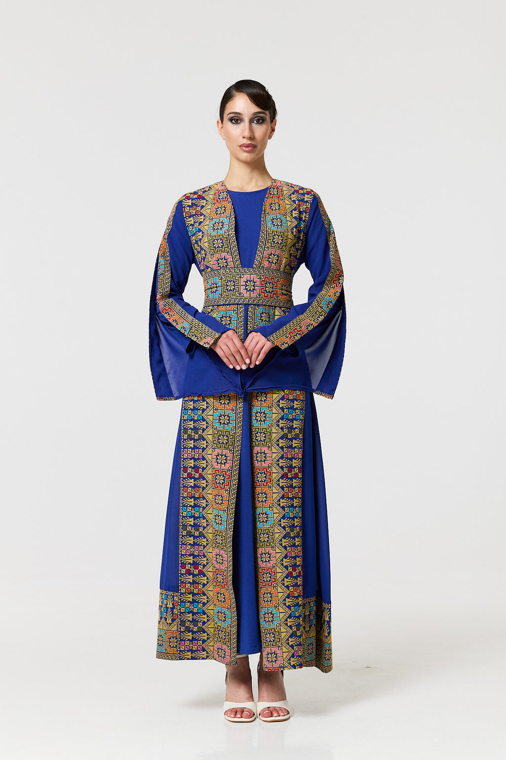 Tayma Kaftan - Blue