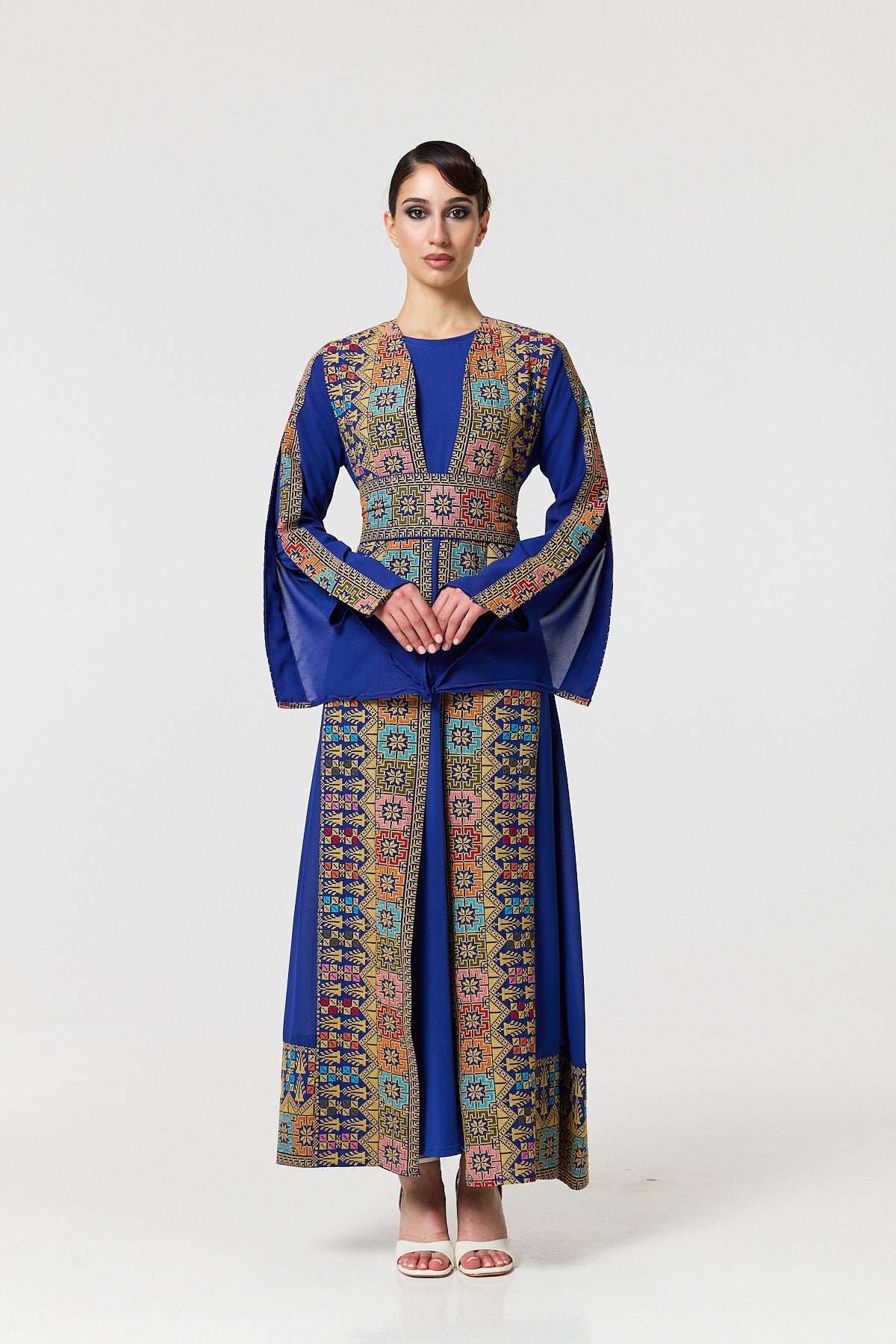 Tayma Kaftan - Blue