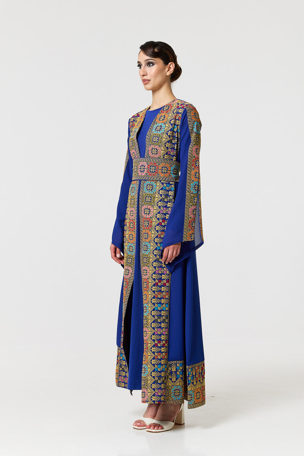 Tayma Kaftan - Blue