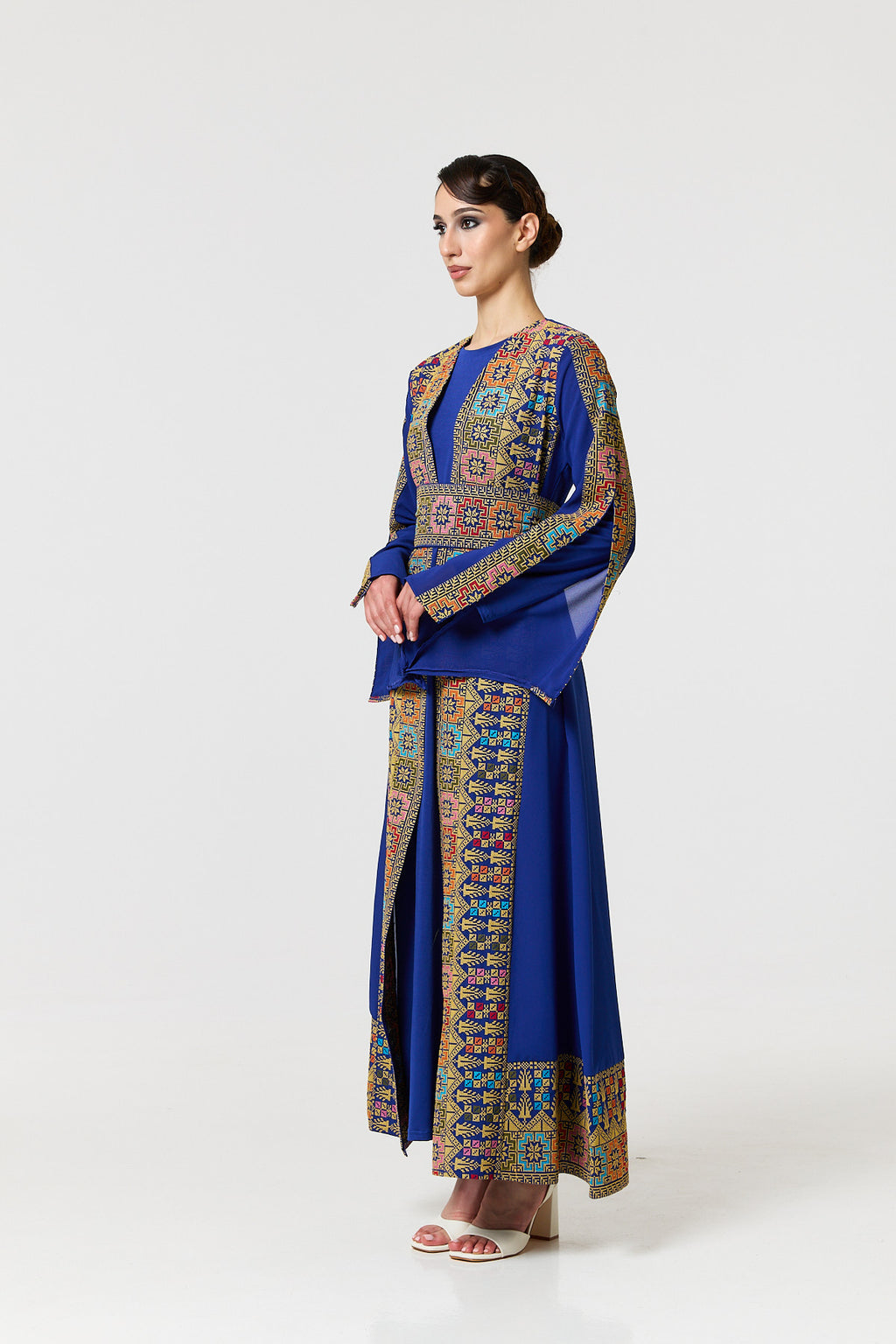 Tayma Kaftan - Blue