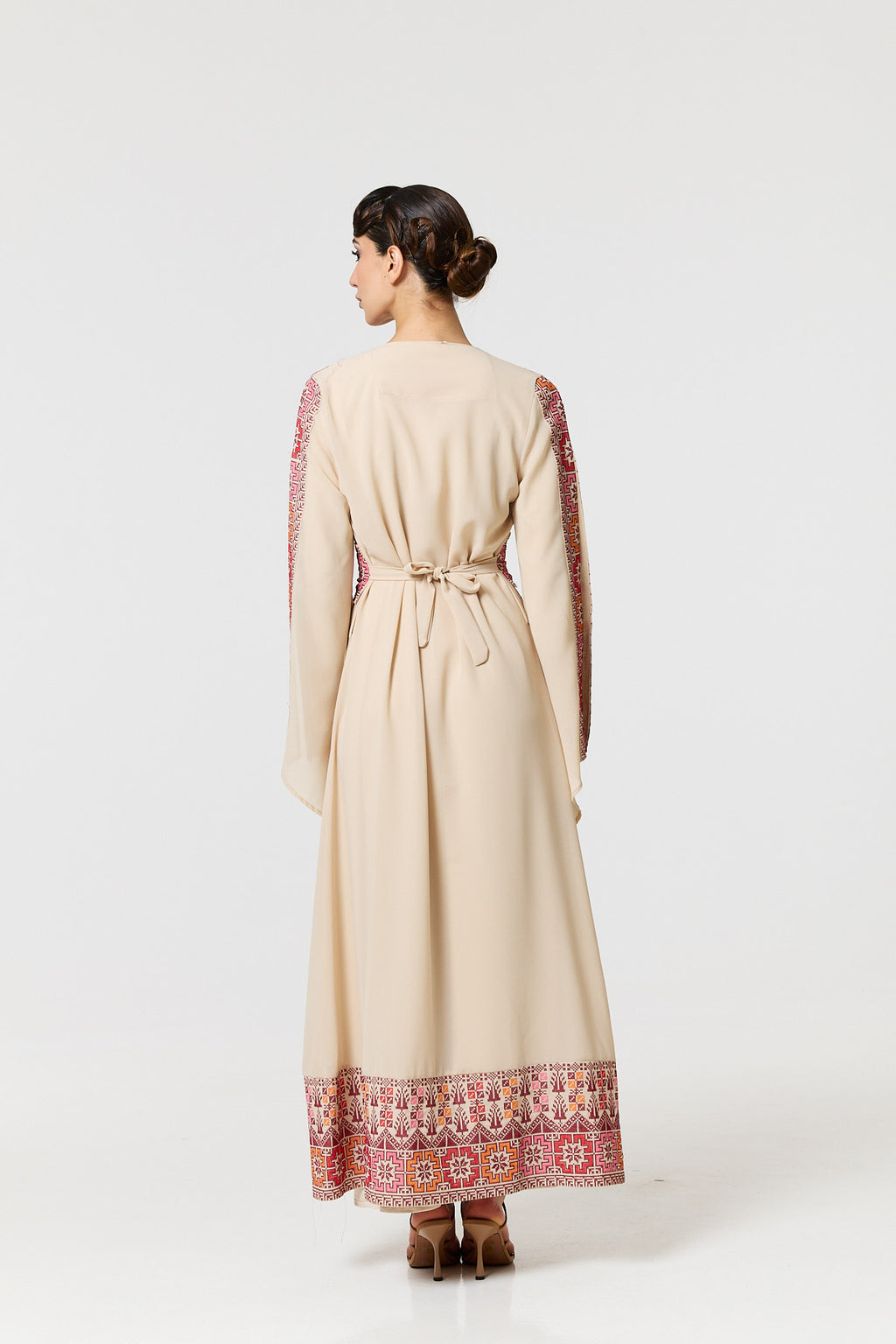 Tayma Kaftan - Ecru