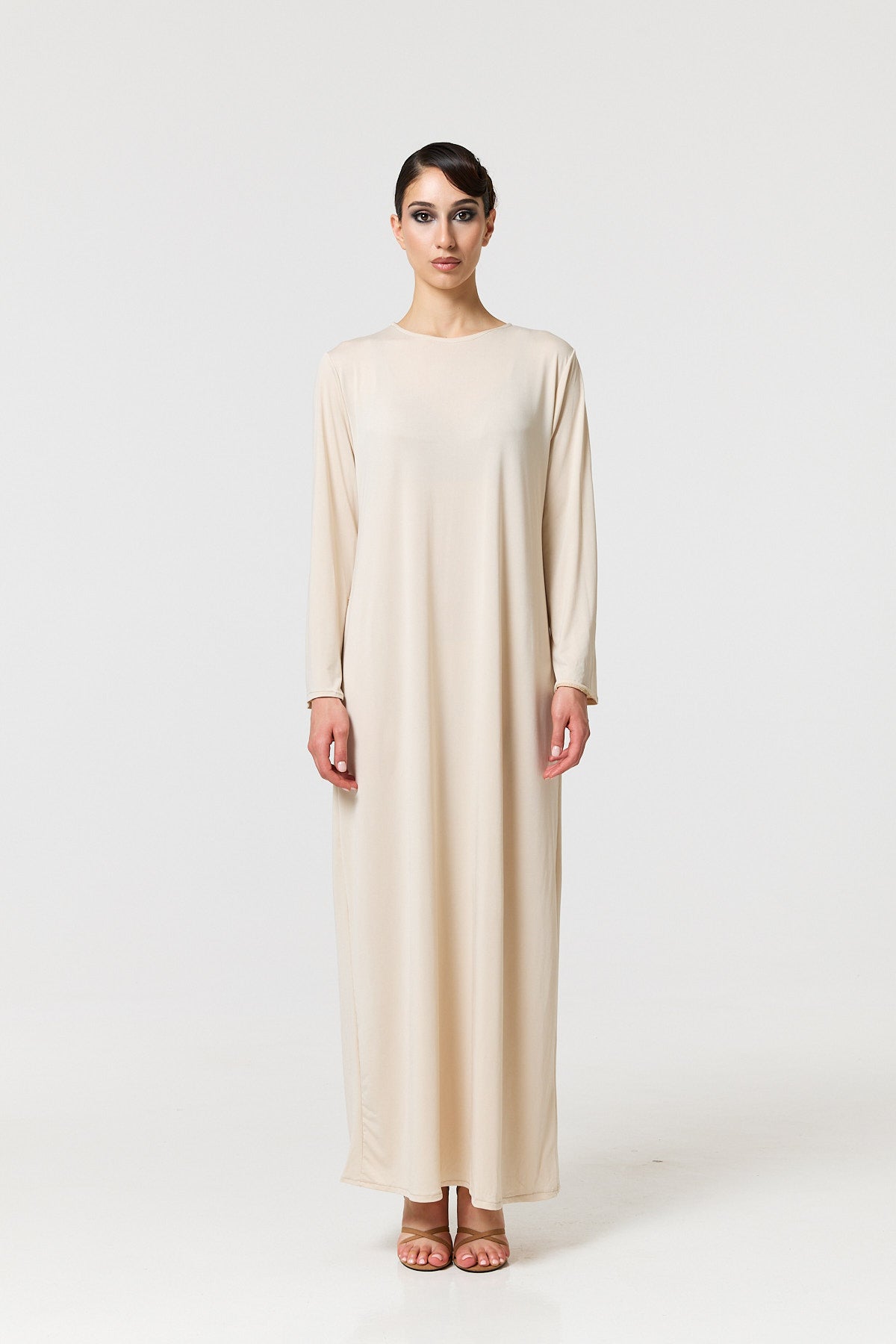 Tayma Kaftan - Ecru