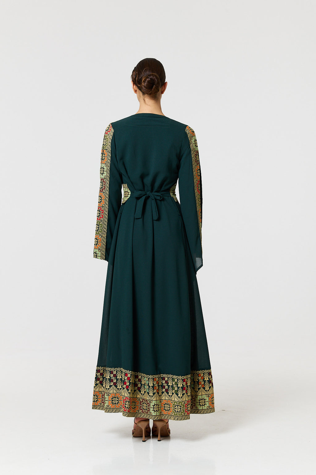 Tayma Kaftan - Green