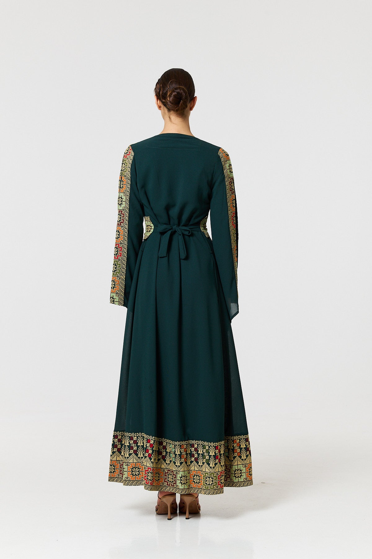 Tayma Kaftan - Green