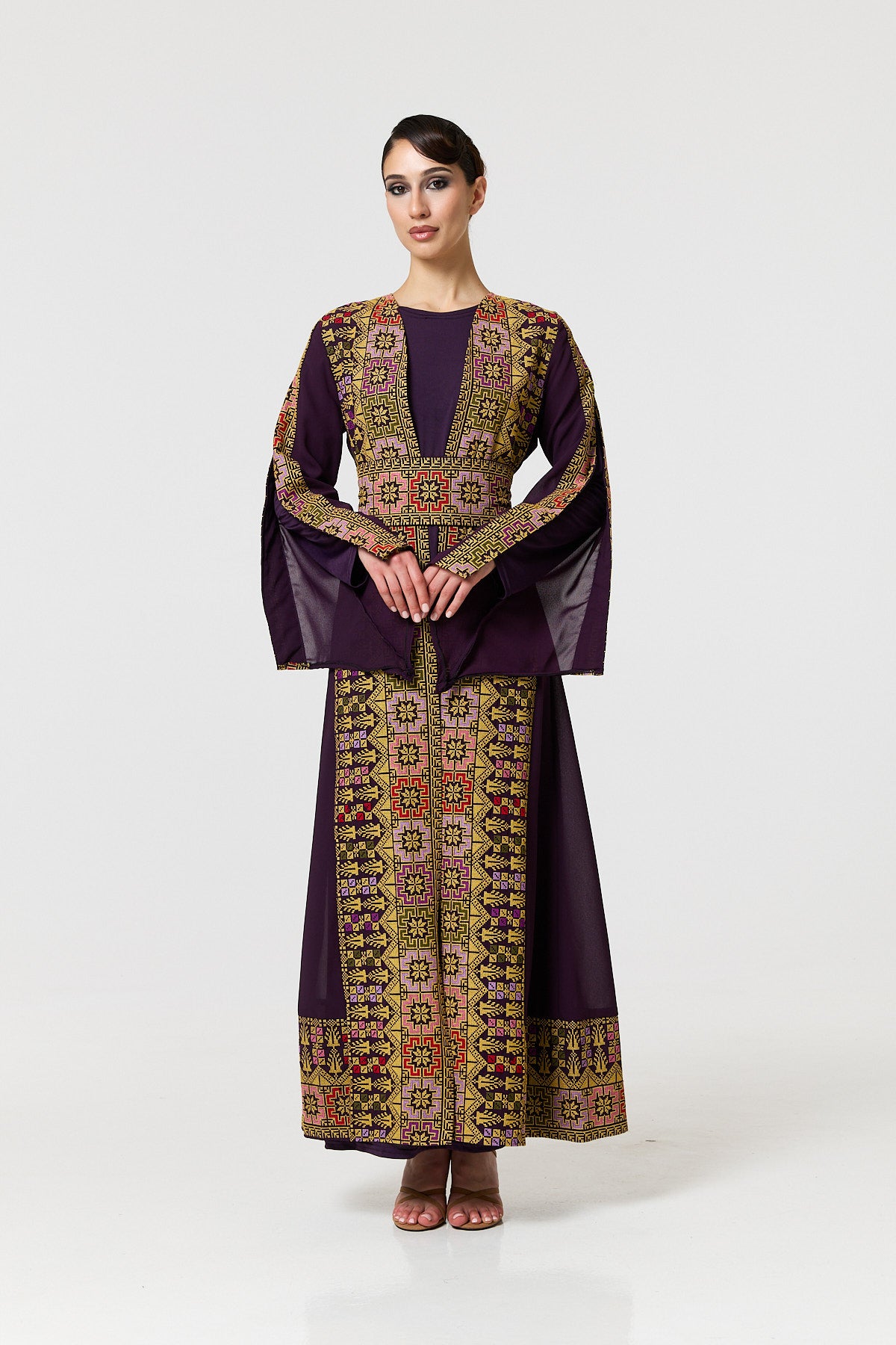 Tayma Kaftan - Purple