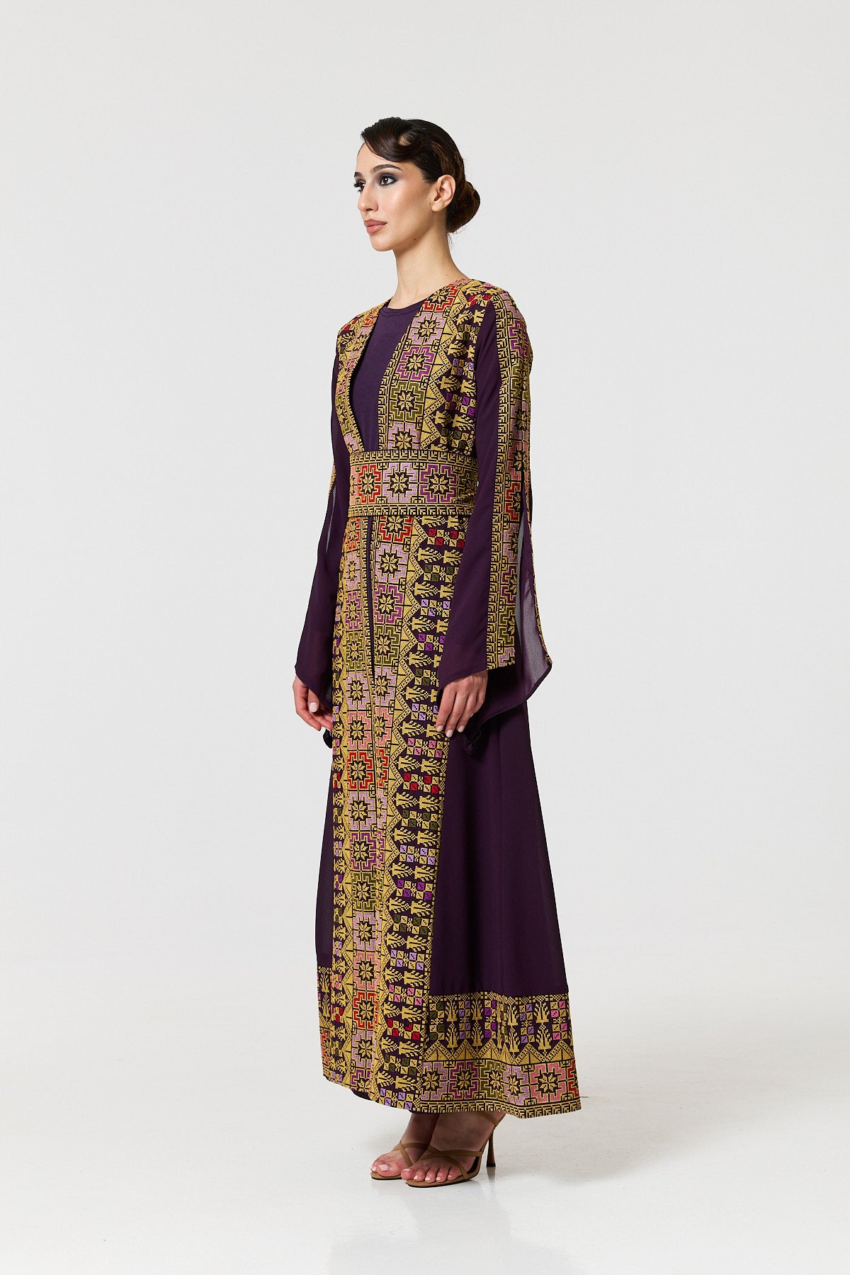 Tayma Kaftan - Purple
