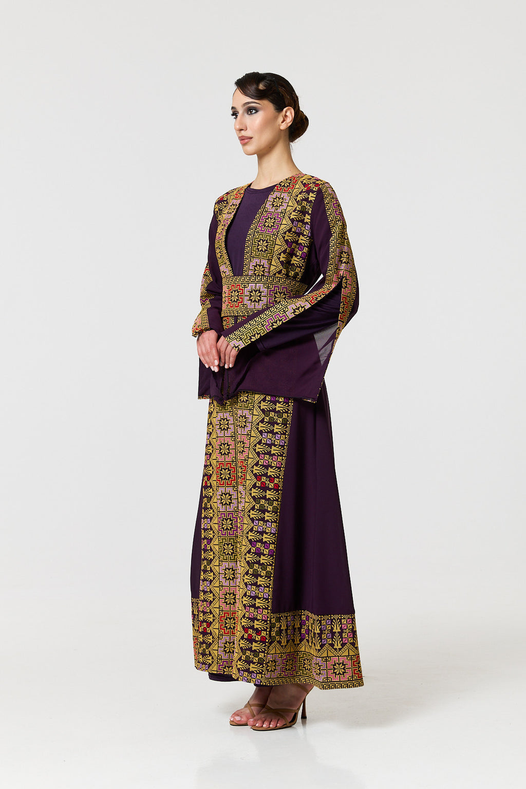Tayma Kaftan - Purple