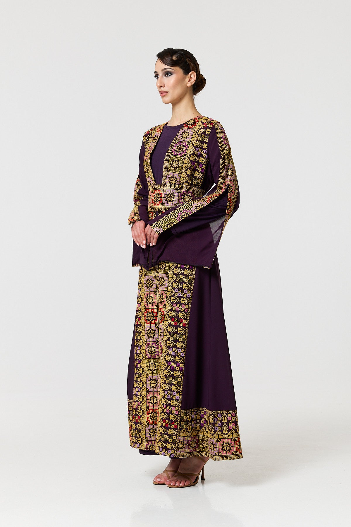 Tayma Kaftan - Purple