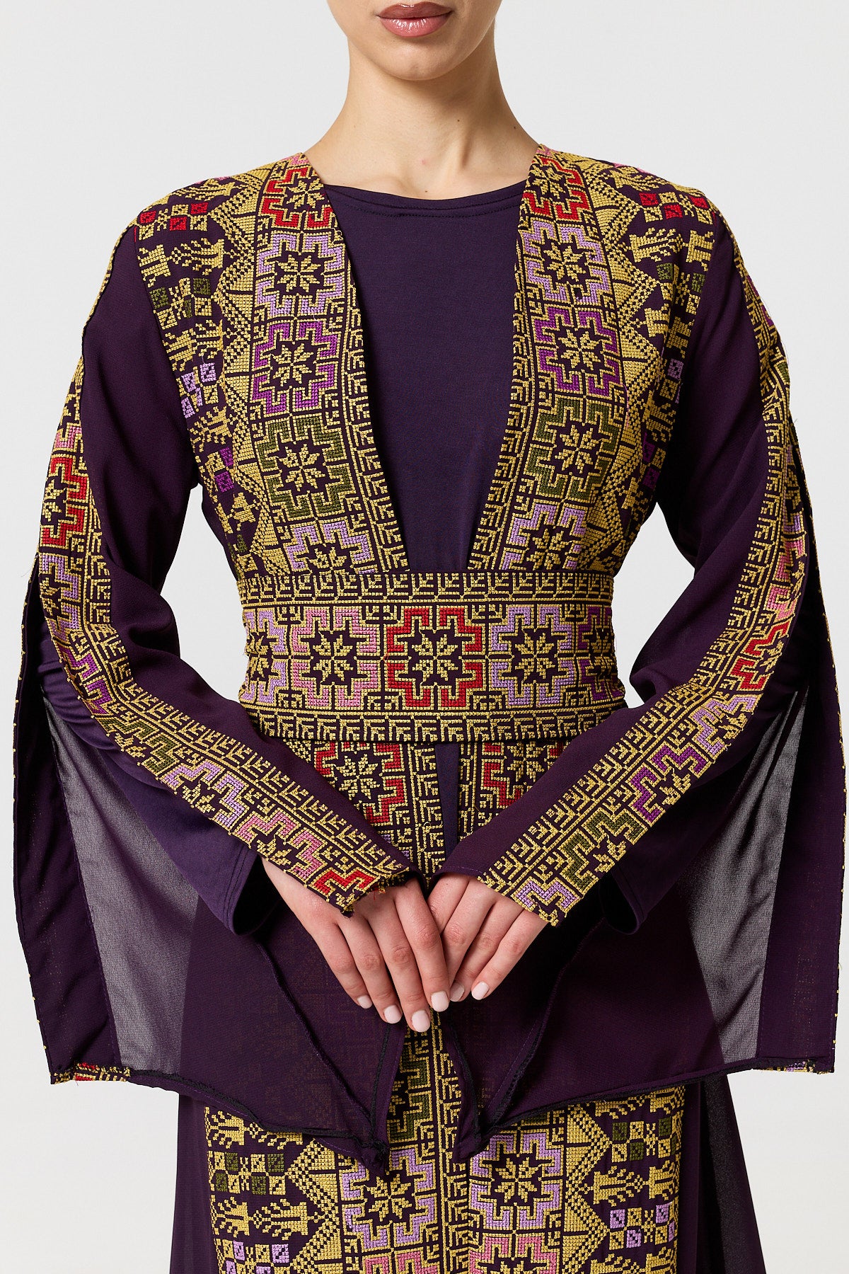Tayma Kaftan - Purple