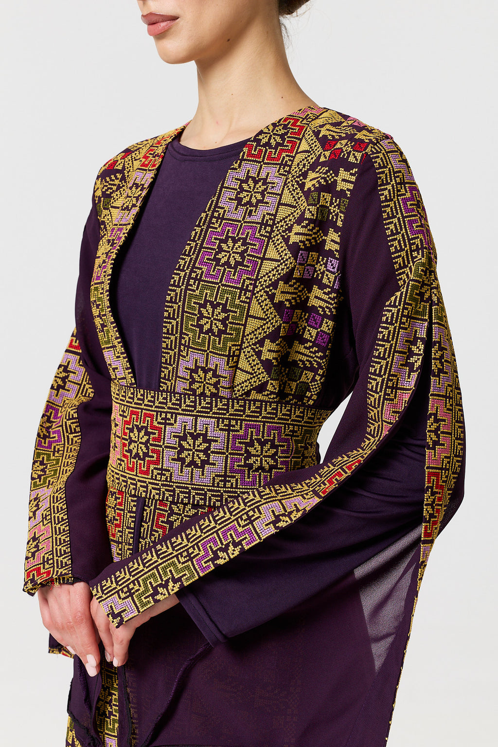 Tayma Kaftan - Purple