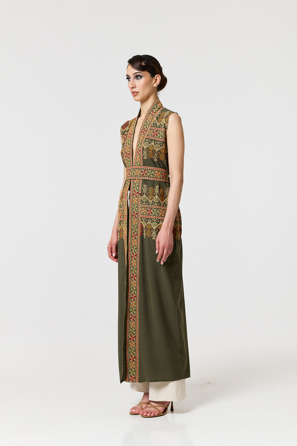 Tazkia Kaftan - Khaki