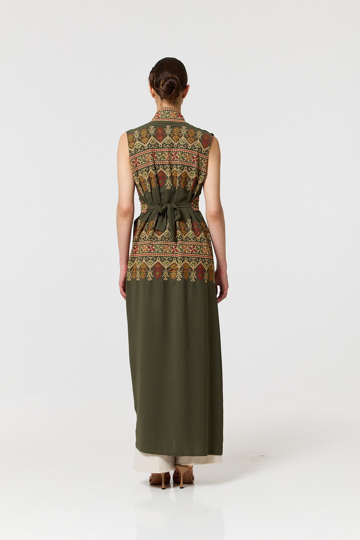 Tazkia Kaftan - Khaki