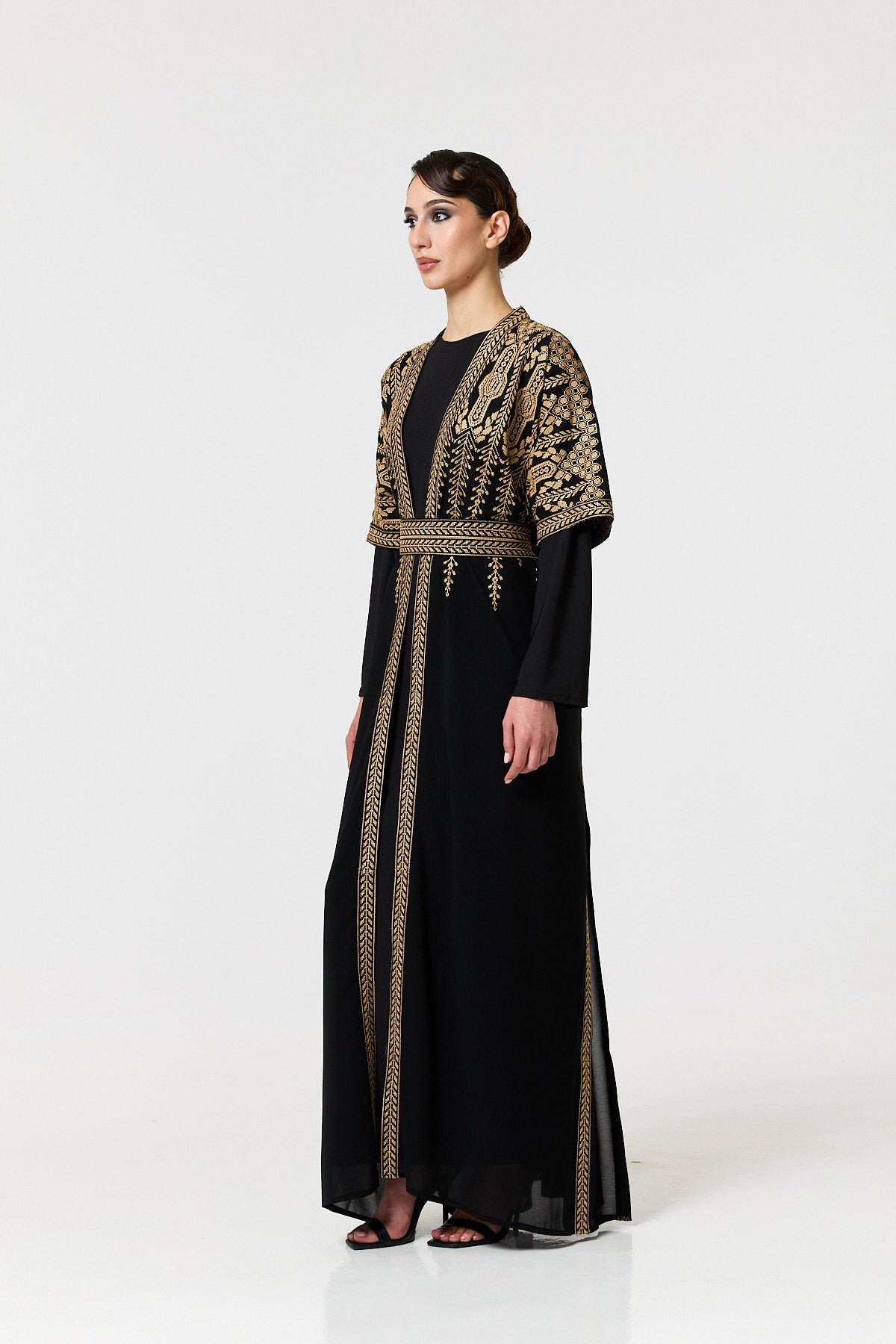Thanaa Kaftan - Black