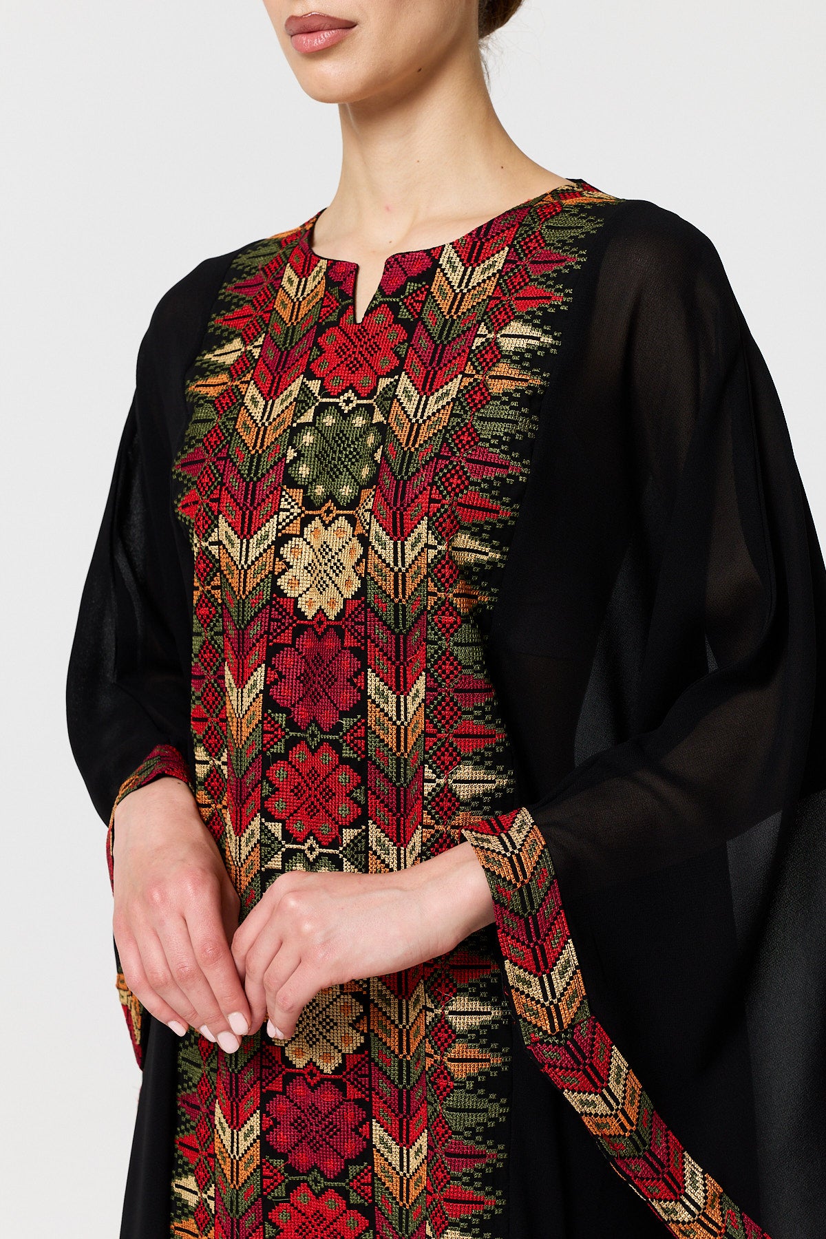 Tiba Abaya - Black