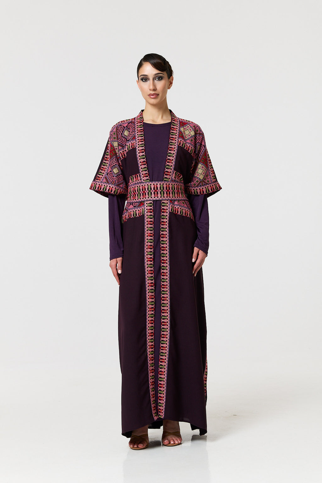 Toujan Kaftan - Purple
