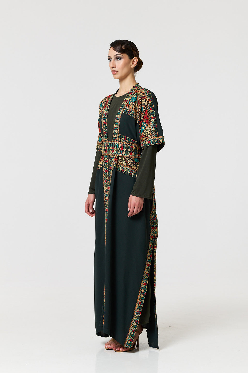 Toujan Kaftan - Green