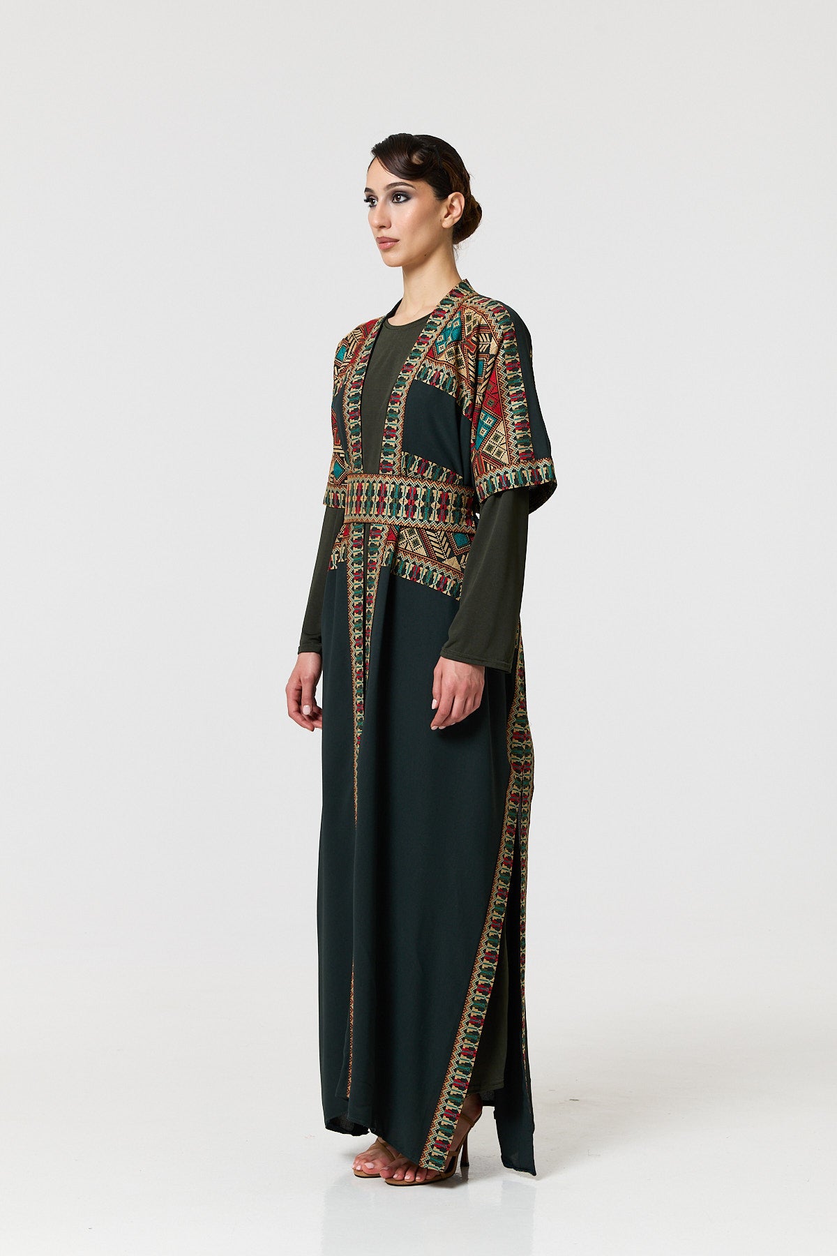 Toujan Kaftan - Green