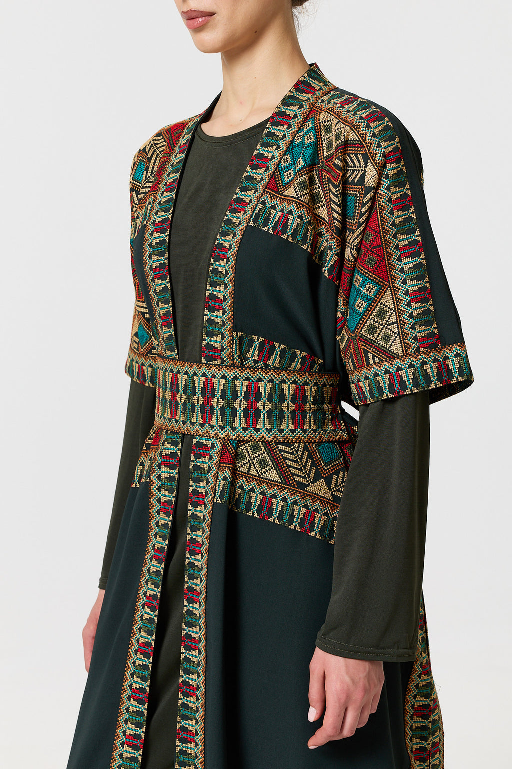 Toujan Kaftan - Green